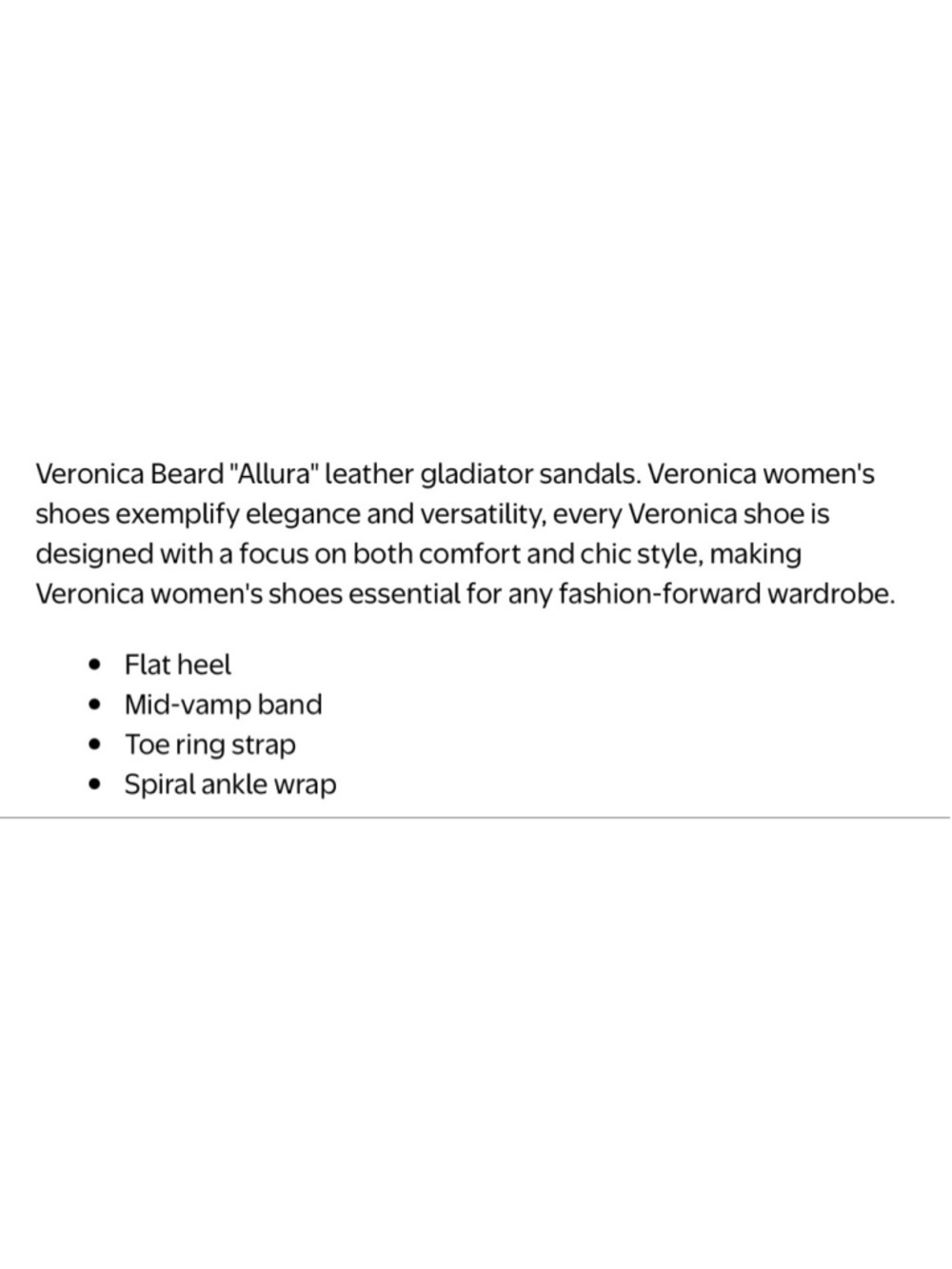 New Veronica Beard Allura Brown Leather Gladiator Sandals 7 - Picture 5 of 7